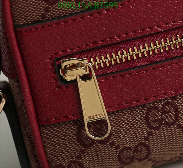 Gucci Bag-(4A)-Diagonal-,Code: LB7599,$ 90USD
