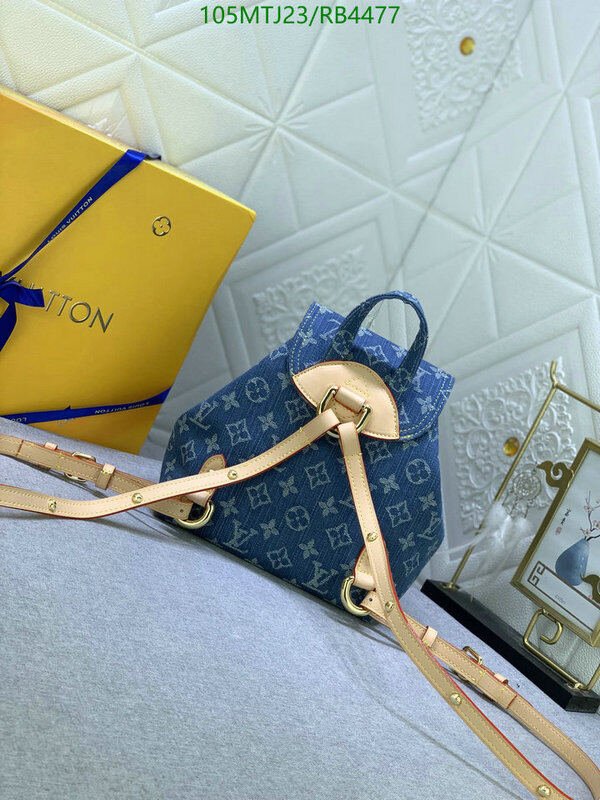 LV Bag-(4A)-Backpack- Code: RB4477 $ 137USD