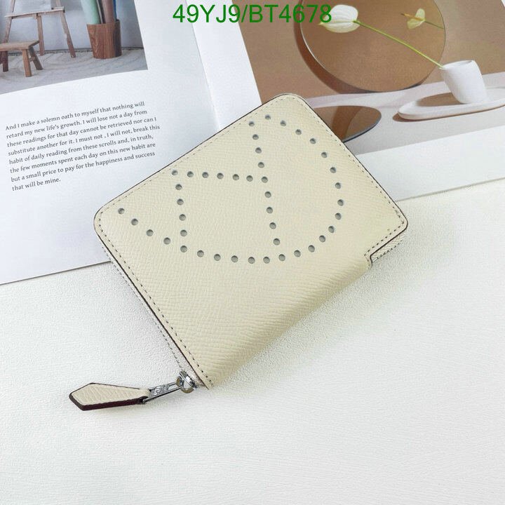 Hermes Bag-(4A)-Wallet- Code: BT4678 $ 64USD
