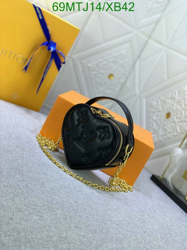 LV Bags-(4A)-Pochette MTis Bag-Twist-,Code: XB42,$ 90USD