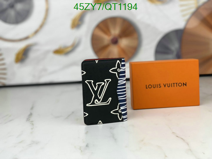 LV Bag-(4A)-Wallet- Code: QT1194 $ 59USD