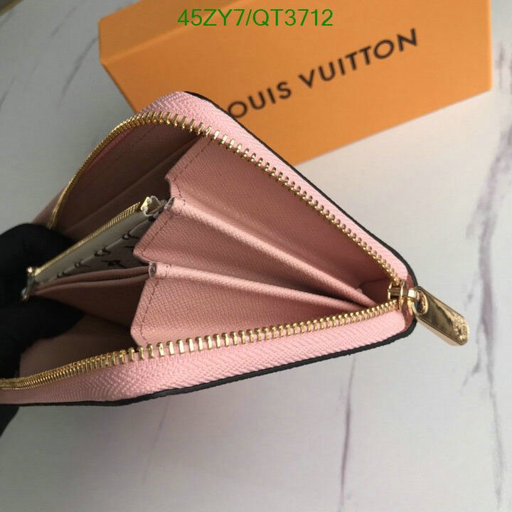 LV Bag-(4A)-Wallet- Code: QT3712 $ 59USD