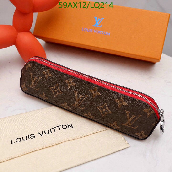 LV Bags-(4A)-Wallet-,Code: LQ214,$ 77USD