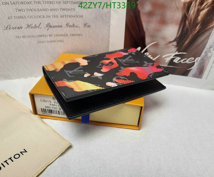LV Bags-(4A)-Wallet-,Code: HT3369,$ 55USD