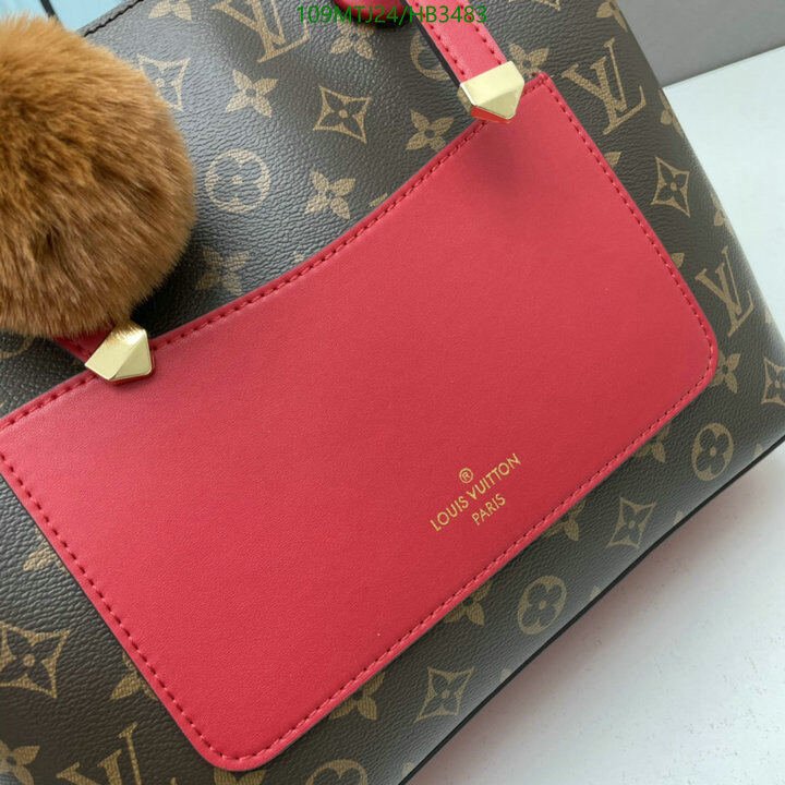 LV Bags-(4A)-Handbag Collection-,Code: HB3483,$ 142USD