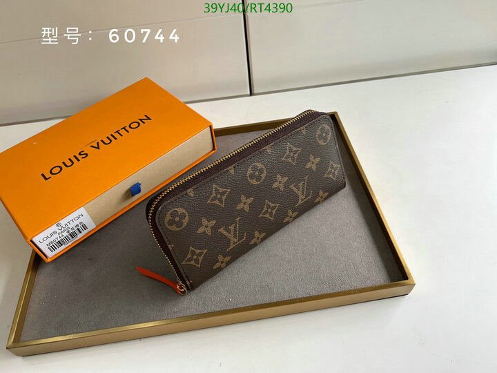 LV Bag-(4A)-Wallet- Code: RT4390 $ 51USD