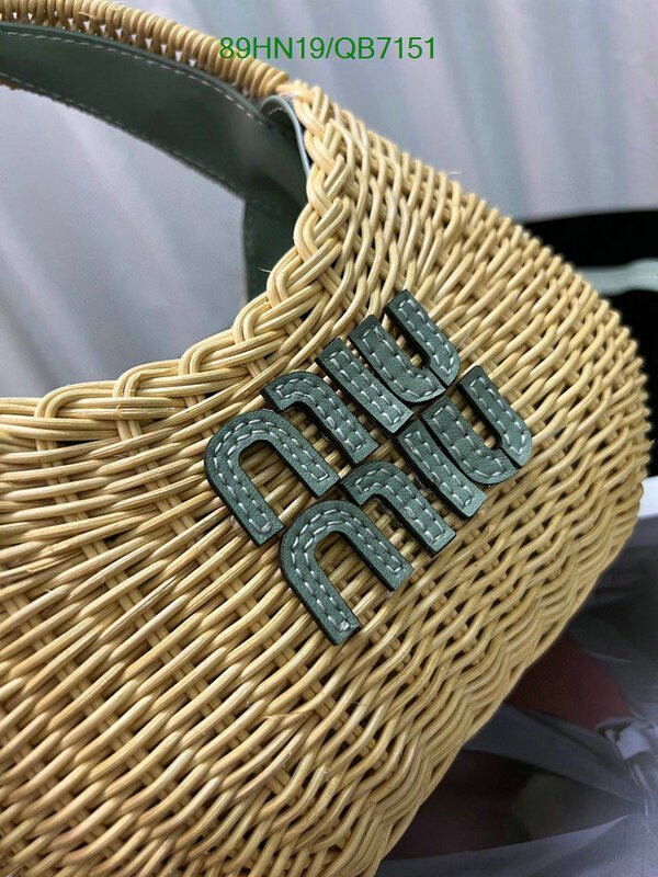Miu Miu Bag-(4A)-Diagonal- Code: QB7151 $ 116USD