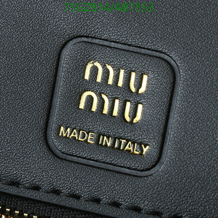 Miu Miu Bag-(4A)-Crossbody- Code: AB7553 $ 98USD