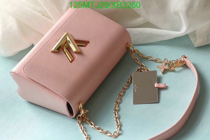 LV Bags-(4A)-Pochette MTis Bag-Twist-,Code: XB3260,$ 163USD