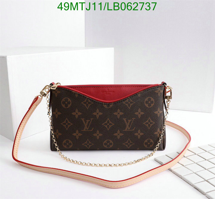 LV Bags-(4A)-Pochette MTis Bag-Twist-,Code: LB062737,$ 64USD
