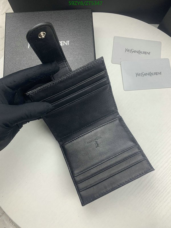 YSL Bag-(4A)-Wallet-,Code: ZT5347,$ 77USD