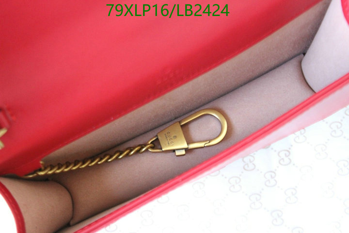 Gucci Bag-(4A)-Marmont,Code: LB2424,$ 103USD