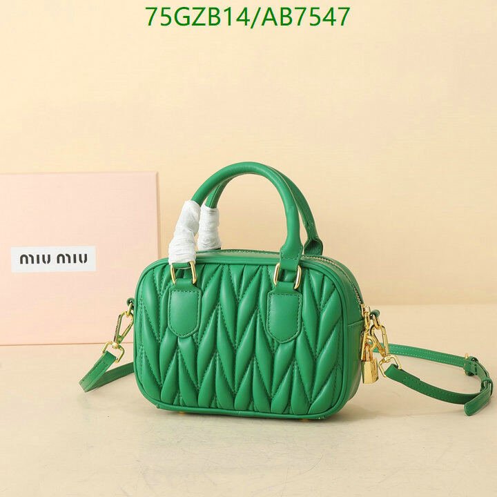 Miu Miu Bag-(4A)-Crossbody- Code: AB7547 $ 98USD