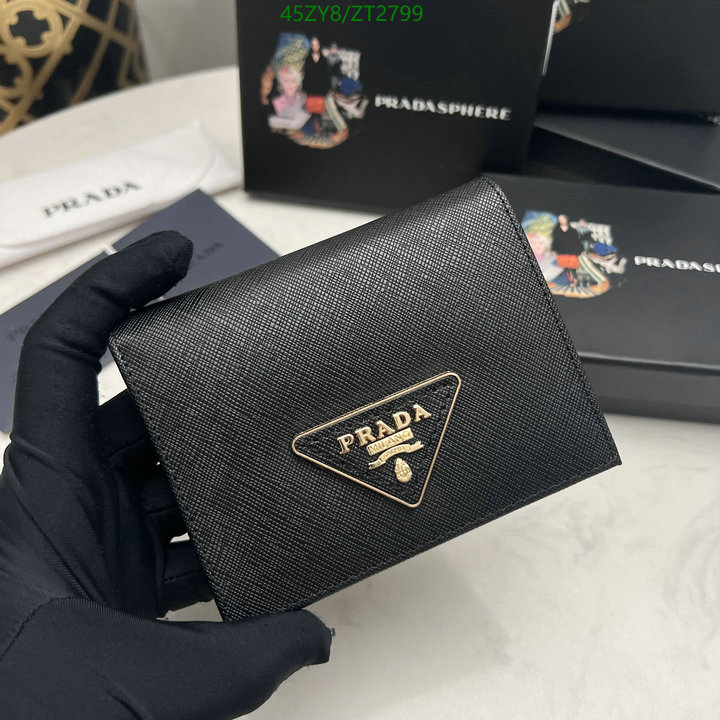 Prada Bag-(4A)-Wallet- Code: ZT2799 $ 59USD