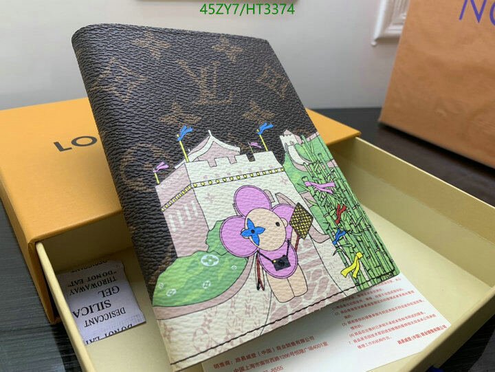 LV Bags-(4A)-Wallet-,Code: HT3374,$ 59USD