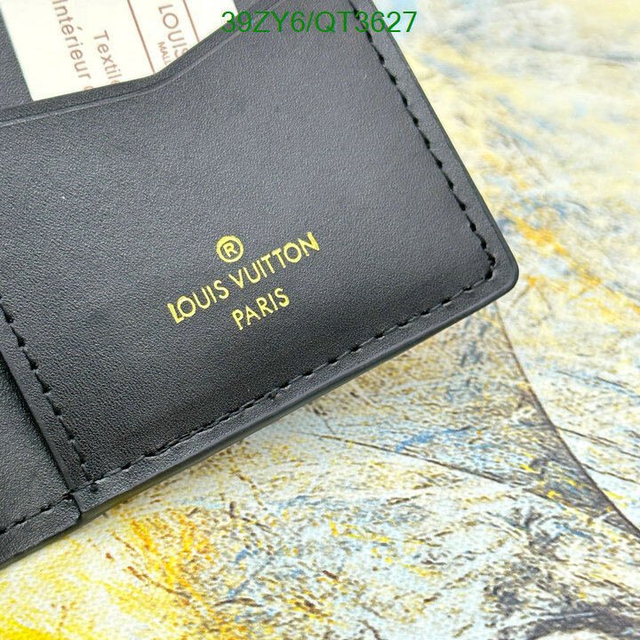 LV Bag-(4A)-Wallet- Code: QT3627 $ 51USD