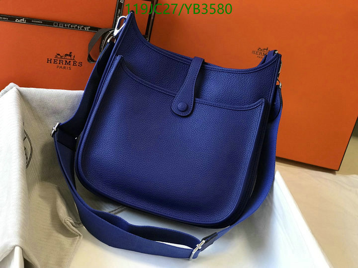 Hermes Bag-(4A)-Evelyne-,Code: YB3580,$ 155USD