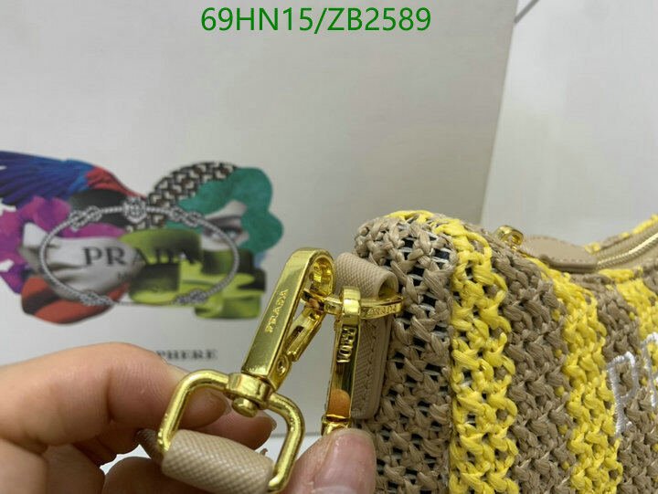 Prada Bag-(4A)-Re-Edition 2005,Code: ZB2589,$ 90USD
