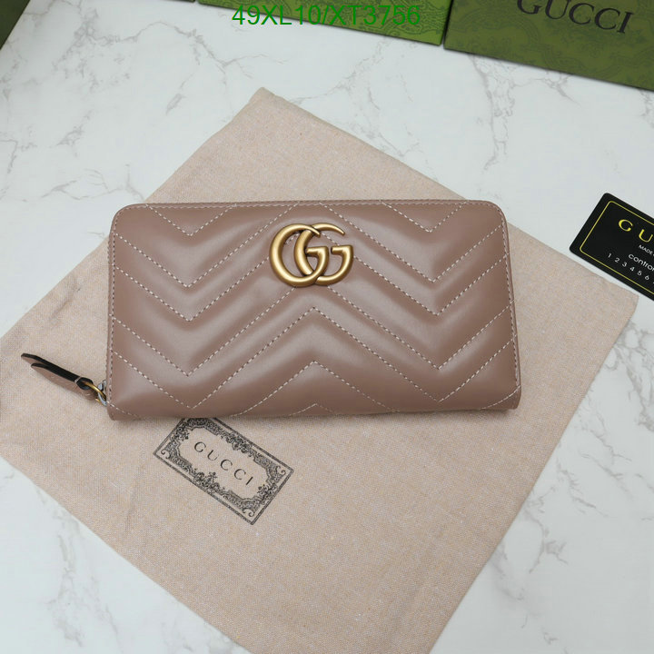 Gucci Bag-(4A)-Wallet-,Code: XT3756,$ 64USD