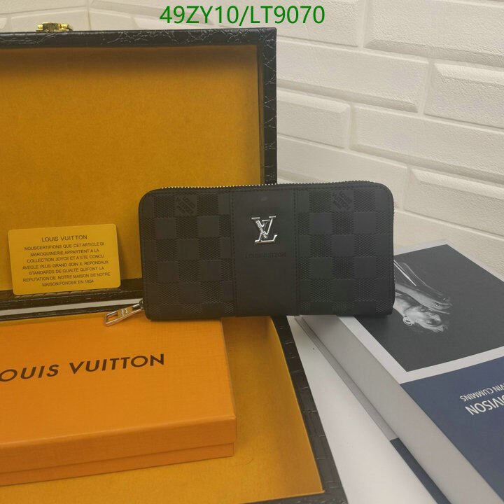 LV Bags-(4A)-Wallet-,Code: LT9070,$ 64USD