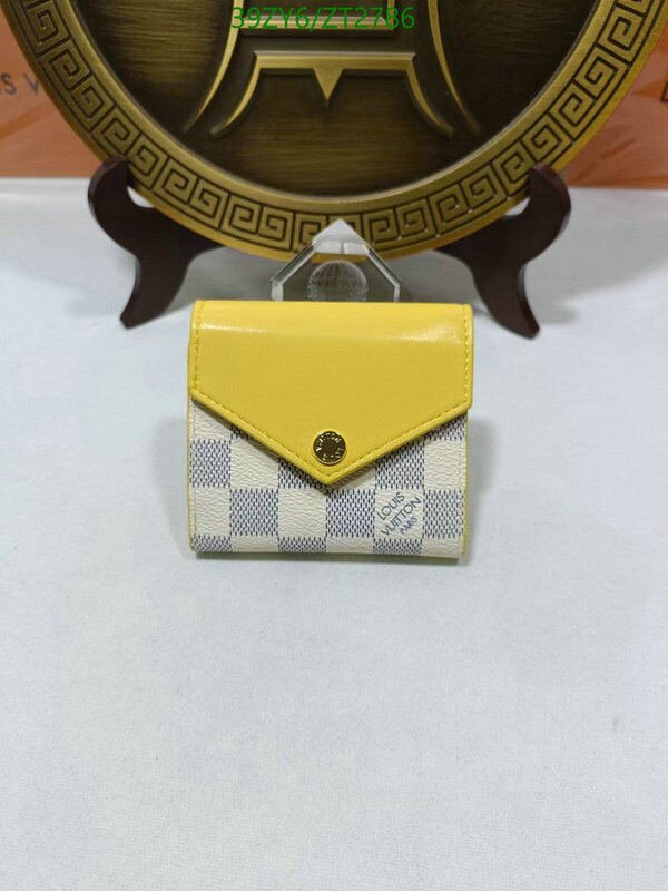 LV Bags-(4A)-Wallet-,Code: ZT2786,$ 51USD