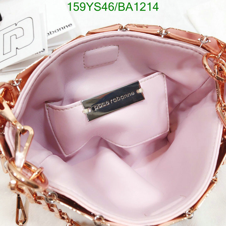 Paco Rabanne Bag-(4A)-Diagonal-,Code: BA1214,$ 207USD