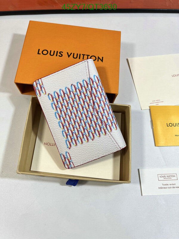 LV Bag-(4A)-Wallet- Code: QT3630 $ 59USD