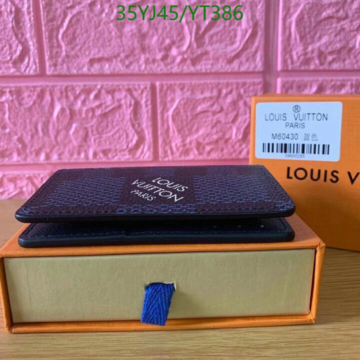 LV Bags-(4A)-Wallet-,Code: YT386,$ 46USD