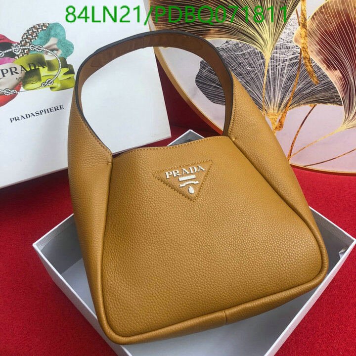 Prada Bag-(4A)-Handbag-,Code:PDBQ071811,$ 110USD