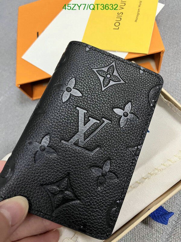 LV Bag-(4A)-Wallet- Code: QT3632 $ 59USD