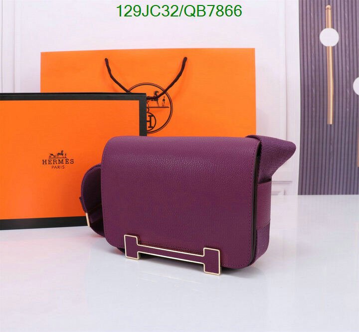 Hermes Bag-(4A)-Diagonal- Code: QB7866 $ 168USD