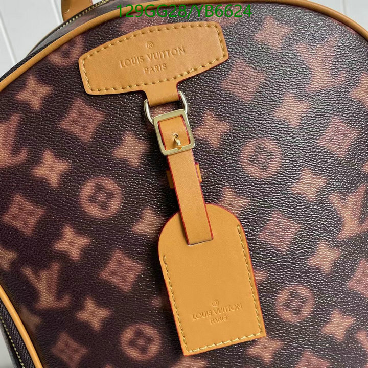 LV Bags-(4A)-Backpack-,Code: YB6624,$ 168USD