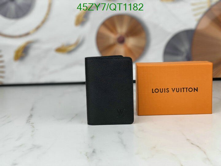 LV Bag-(4A)-Wallet- Code: QT1182 $ 59USD