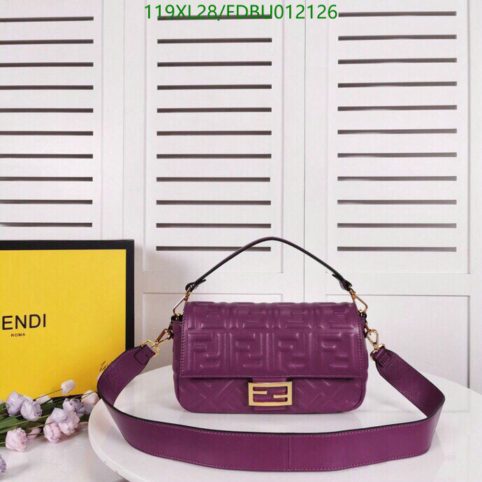 Fendi Bag-(4A)-Baguette- Code: FDBU012126 $ 155USD