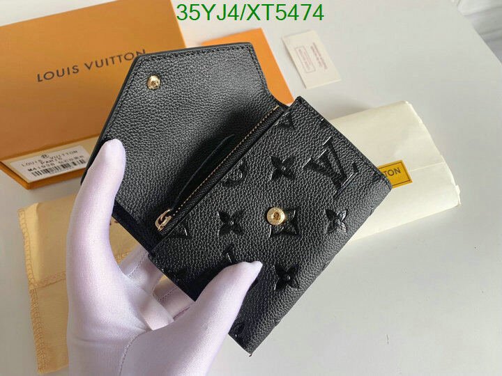 LV Bags-(4A)-Wallet-,Code: XT5474,$ 46USD