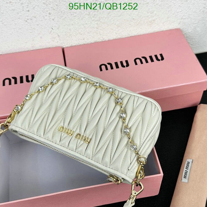 Miu Miu Bag-(4A)-Diagonal- Code: QB1252 $ 124USD