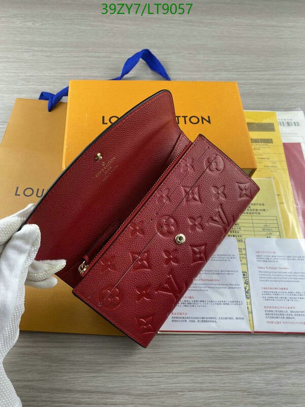 LV Bags-(4A)-Wallet-,Code: LT9057,$ 51USD