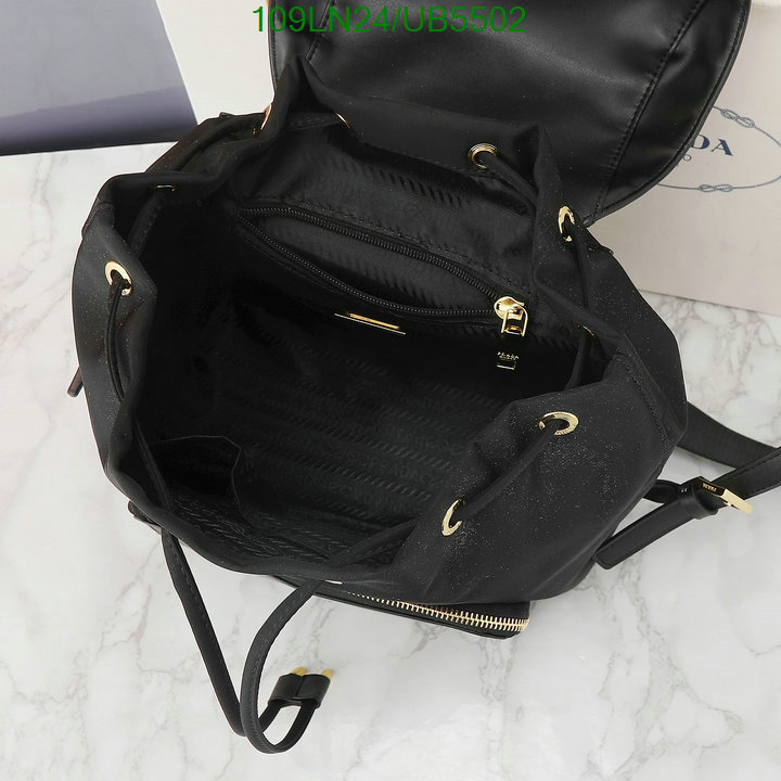 Prada Bag-(4A)-Backpack- Code: UB5502 $ 142USD