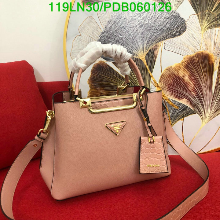 Prada Bag-(4A)-Handbag-,Code:PDB060126,$ 155USD