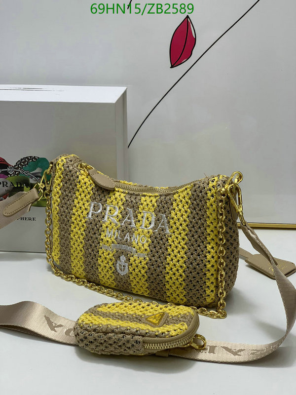 Prada Bag-(4A)-Re-Edition 2005 Code: ZB2589 $ 90USD