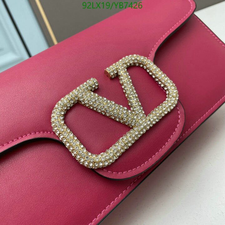 Valentino Bag-(4A)-LOC-V Logo ,Code: YB7426,$ 120USD