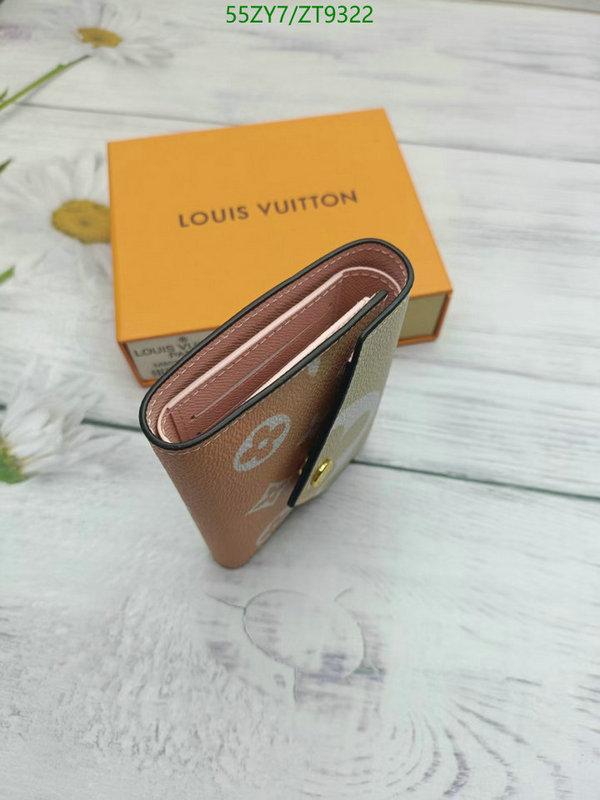 LV Bags-(4A)-Wallet-,Code: ZT9322,$ 72USD
