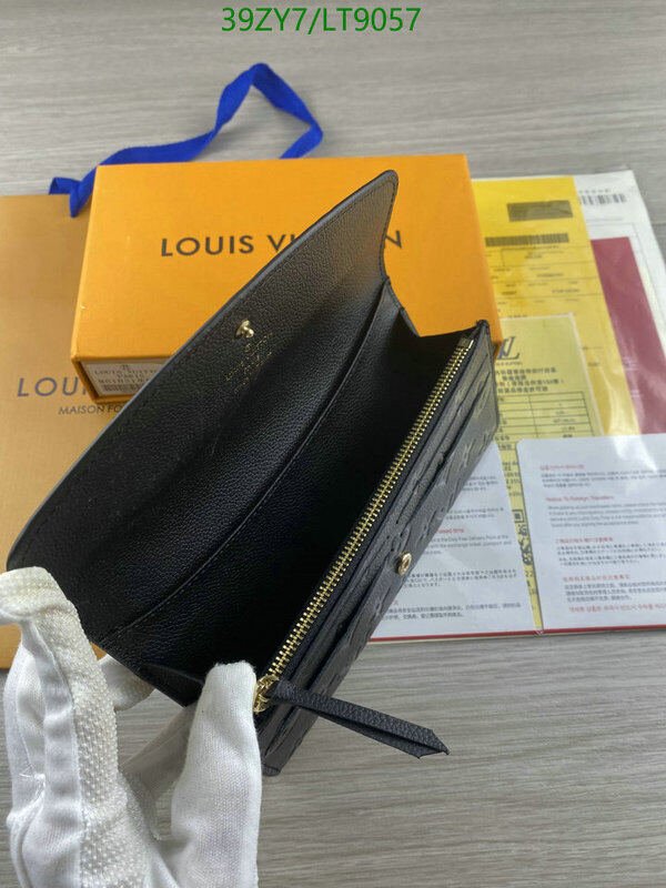 LV Bags-(4A)-Wallet-,Code: LT9057,$ 51USD