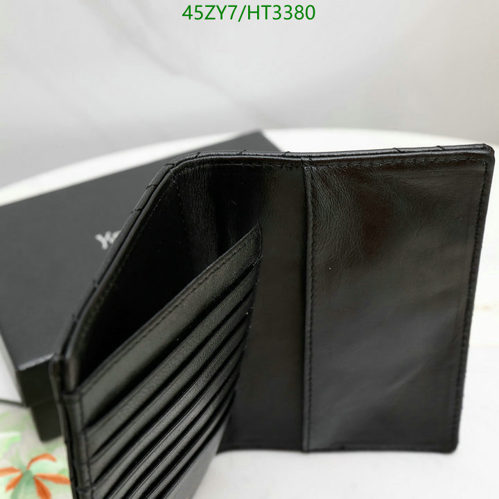 YSL Bag-(4A)-Wallet-,Code: HT3380,$ 59USD