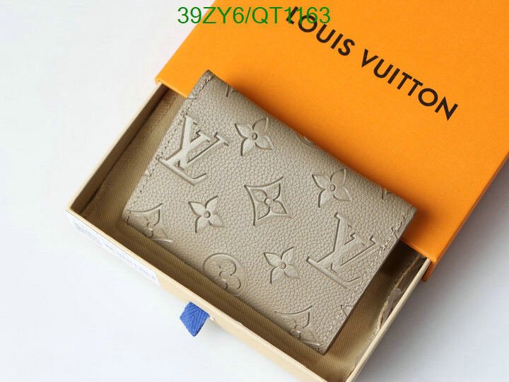 LV Bag-(4A)-Wallet- Code: QT1163 $ 51USD