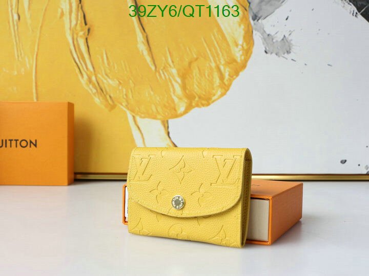 LV Bag-(4A)-Wallet- Code: QT1163 $ 51USD