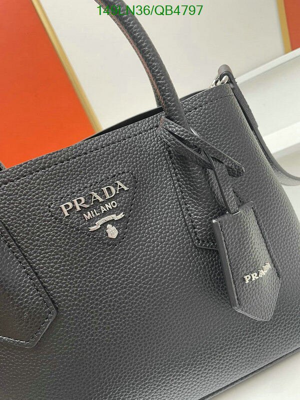Prada Bag-(4A)-Handbag- Code: QB4797 $ 194USD