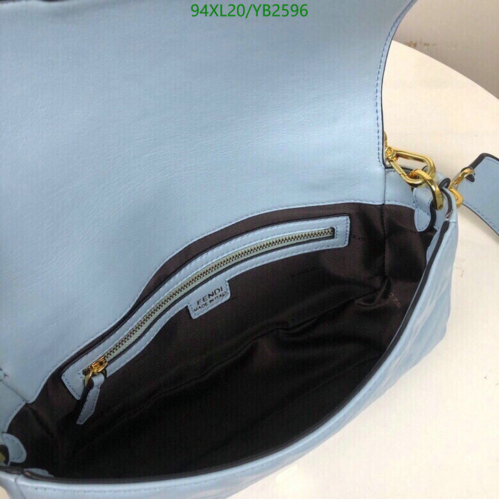 Fendi Bag-(4A)-Baguette-,Code: YB2596,$ 123USD