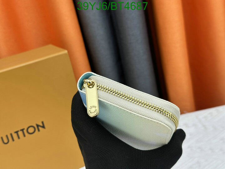 LV Bag-(4A)-Wallet- Code: BT4687 $ 51USD