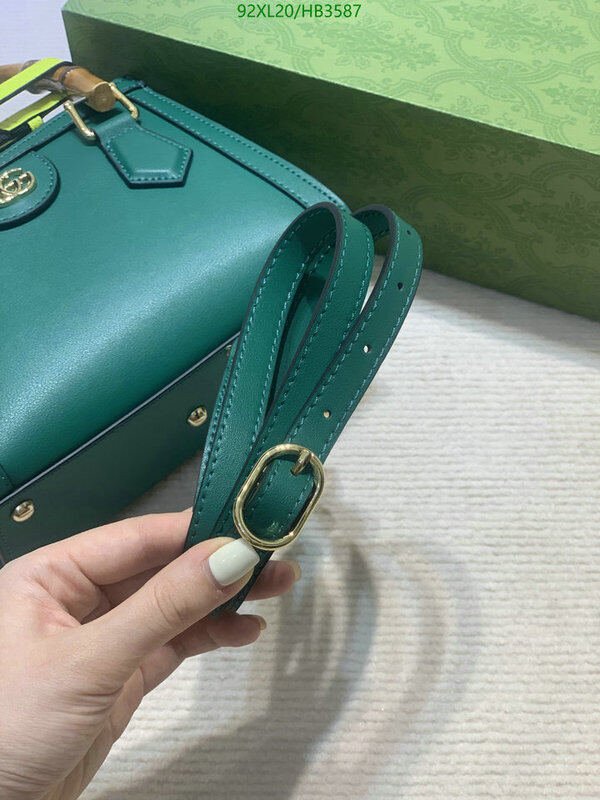 Gucci Bag-(4A)-Diana-Bamboo-,Code: HB3587,$ 120USD